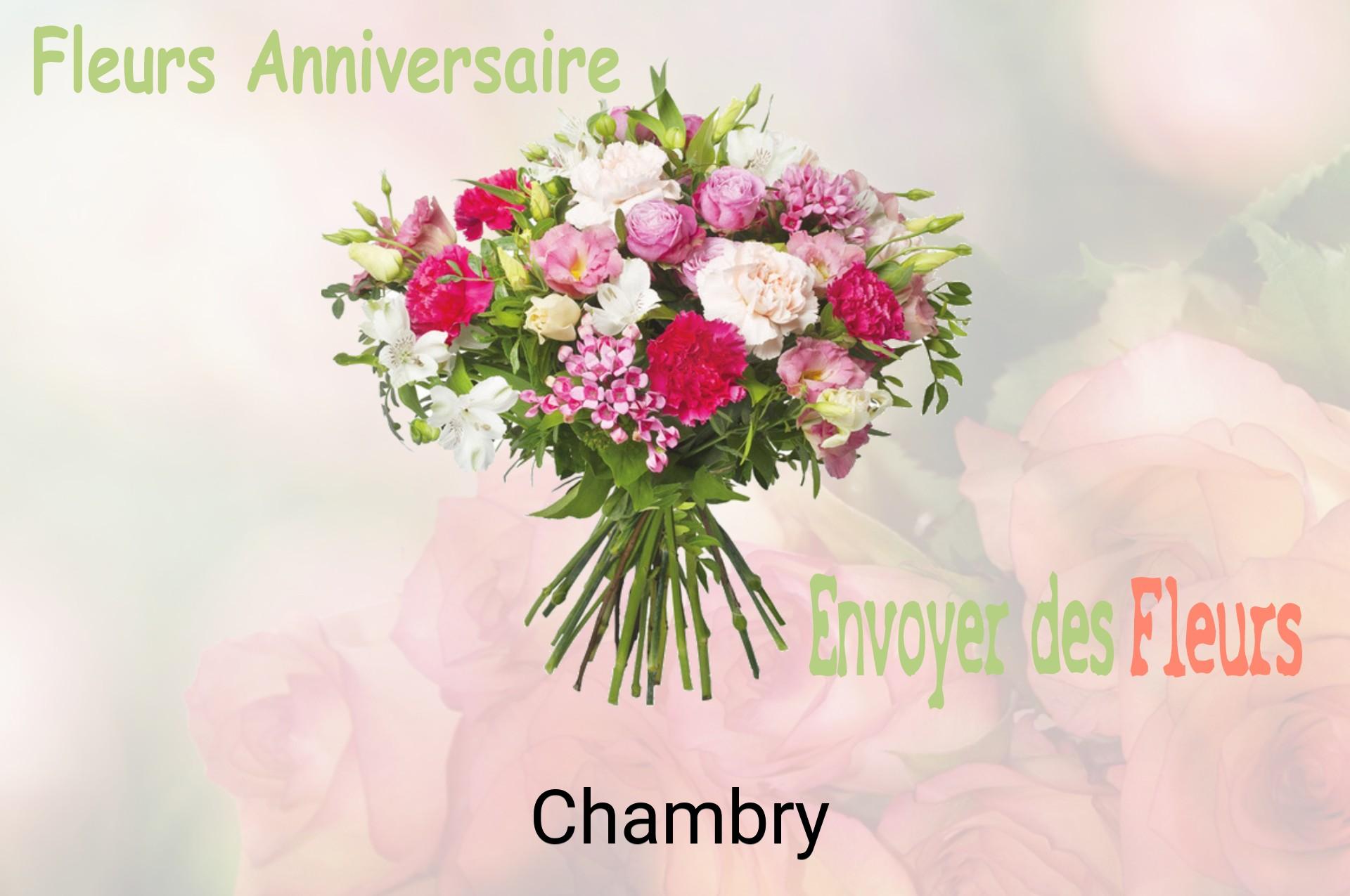 Bouquet de fleurs d’anniversaire livré à Chambry